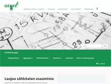 Tablet Screenshot of genel.fi